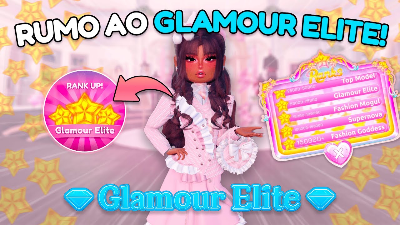 Jogando DRESS TO IMPRESS rumo ao GLAMOUR ELITE! #3