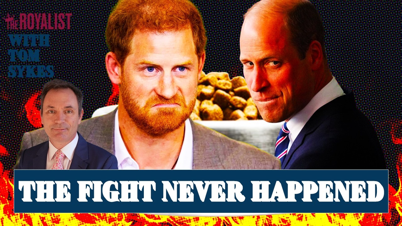William Says His and Harry's Dog Bowl Fight NEVER Happened | The Royalist