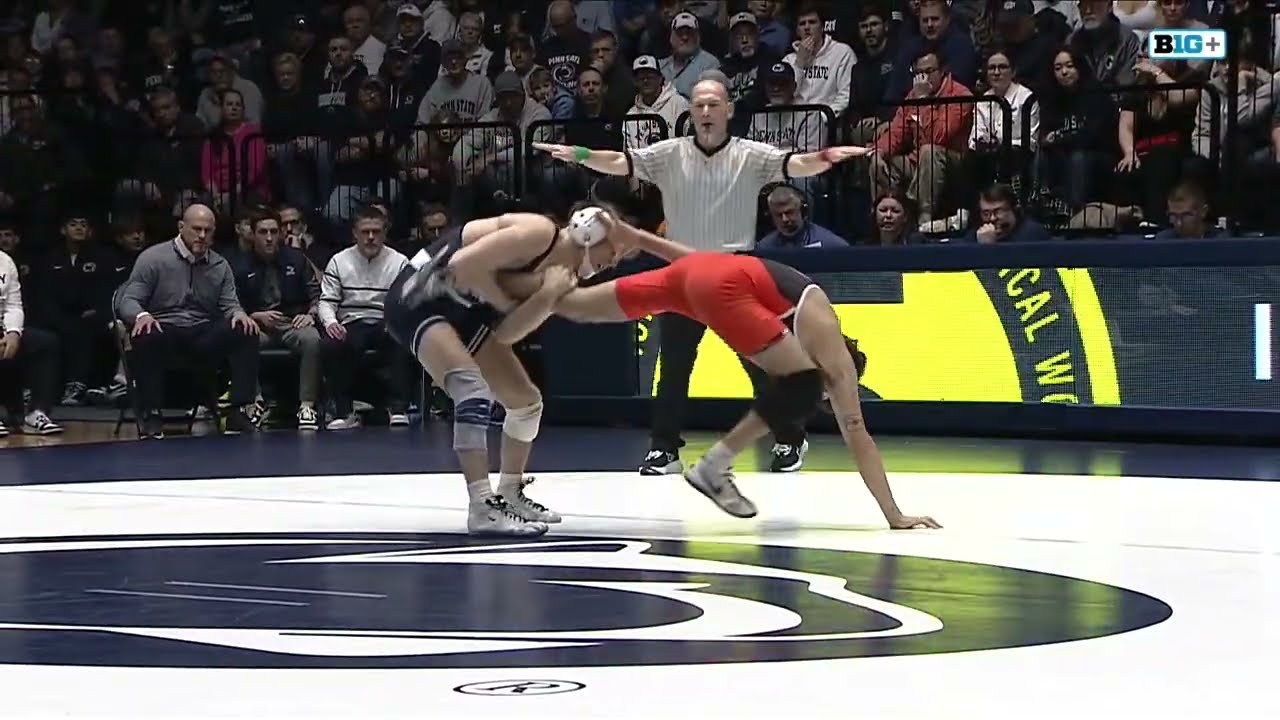 133 lbs: Princeton's Ethan Rivera vs. Penn State's Marcus Blaze | Penn State Wrestling
