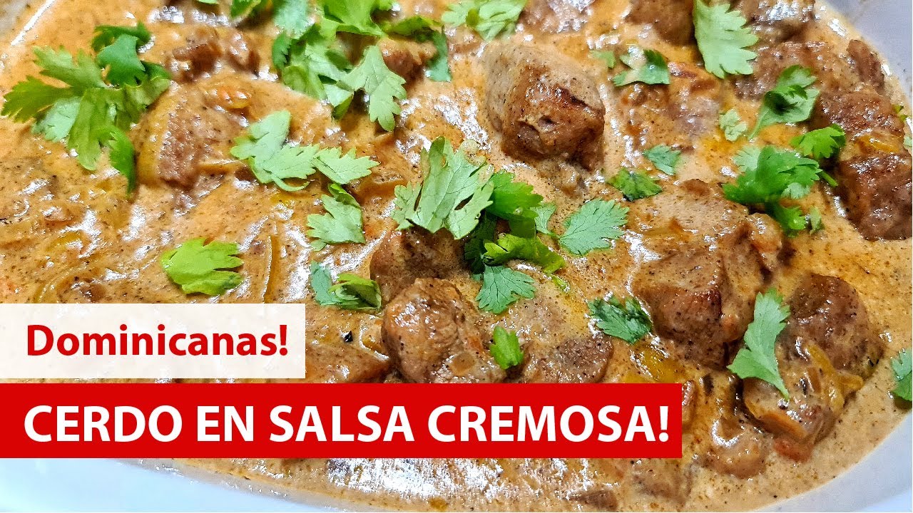 Como hacer CERDO con CREMA de LECHE 🥩🍳 [ESTILO JOFI]  | Cocina Dominicana 🇩🇴