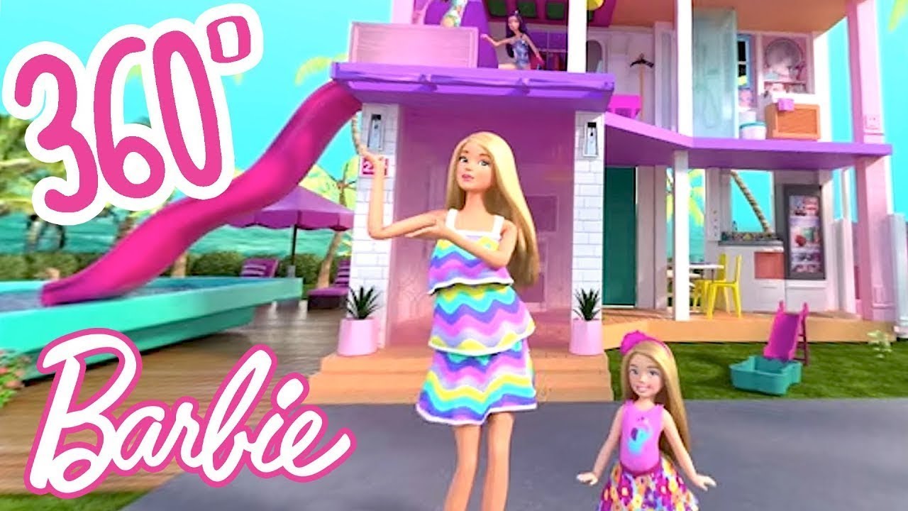 Barbie T&uuml;rkiye | 💖 BARBIE'NİN YENİ R&Uuml;YA EVİ ✨ 360&deg; SANAL EV TURU! | #R&uuml;ya Evi​ REMIX