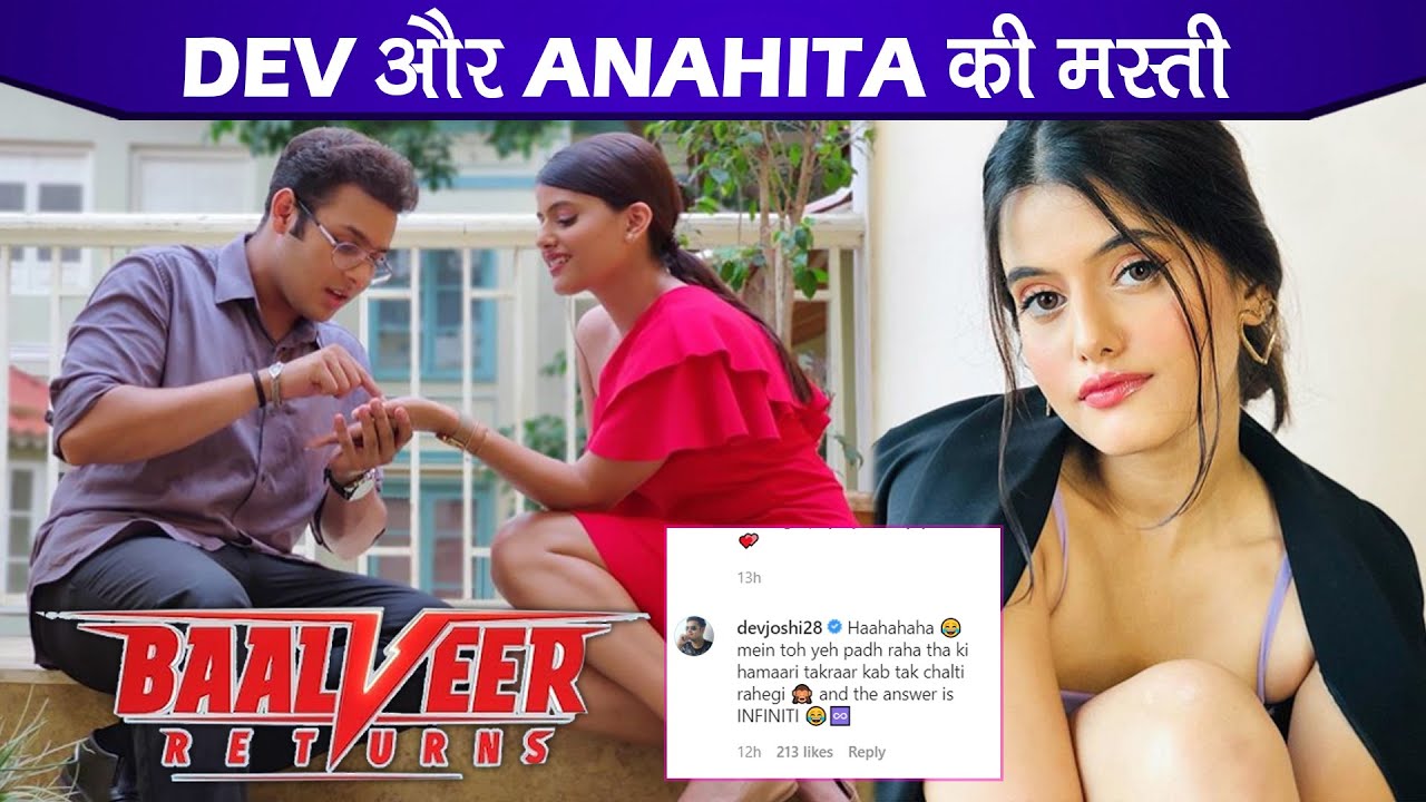 Baalveer Returns: Dev Joshi aka Balveer & Anahita Bhooshan aka Ananya Fun Masti On Social Media