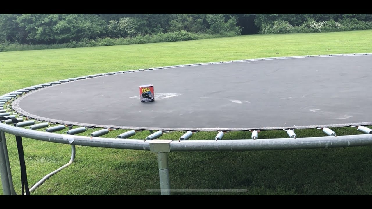Will flex tape fix my trampoline