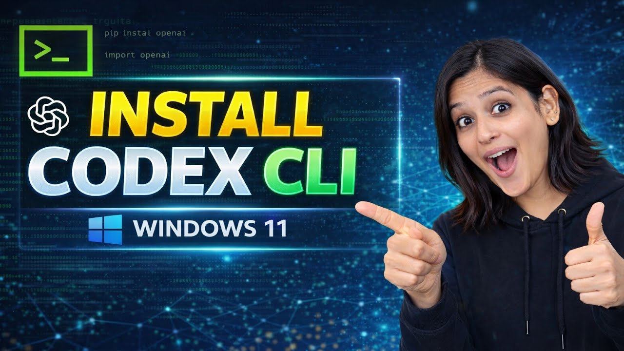 Install OpenAI Codex CLI on Windows 11 (2026) - The EASY Way Nobody Explains