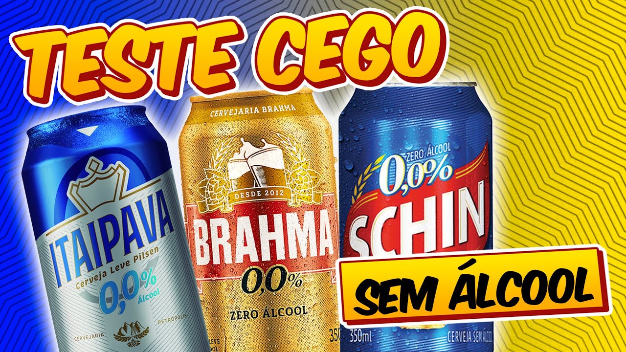 TESTE CEGO DE CERVEJA SEM ÁLCOOL