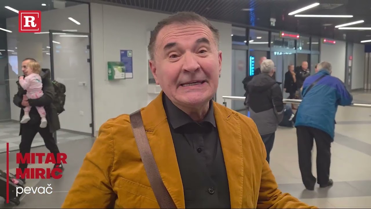 Mitar Mirić zapevao na aerodromu, progovorio o skandalu Ljube Aličića