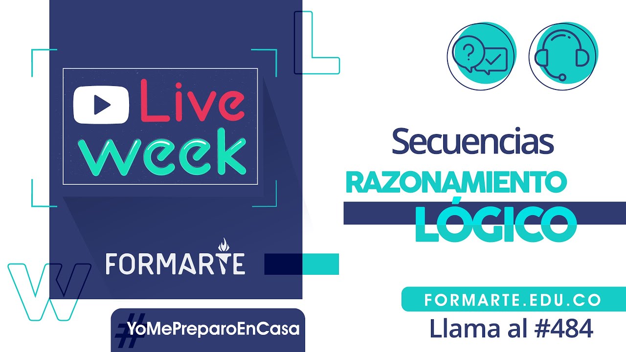 Secuencias - Ejercicios de Razonamiento Lógico UdeA | #YoMePreparoEnCasa