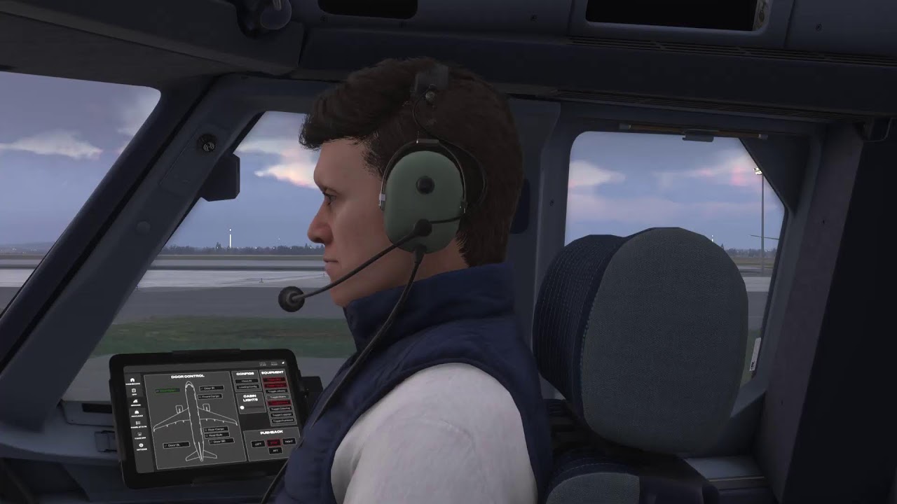 Airbus A321LR | Cockpit | takeoff | destination Paris Charles De Gaulle