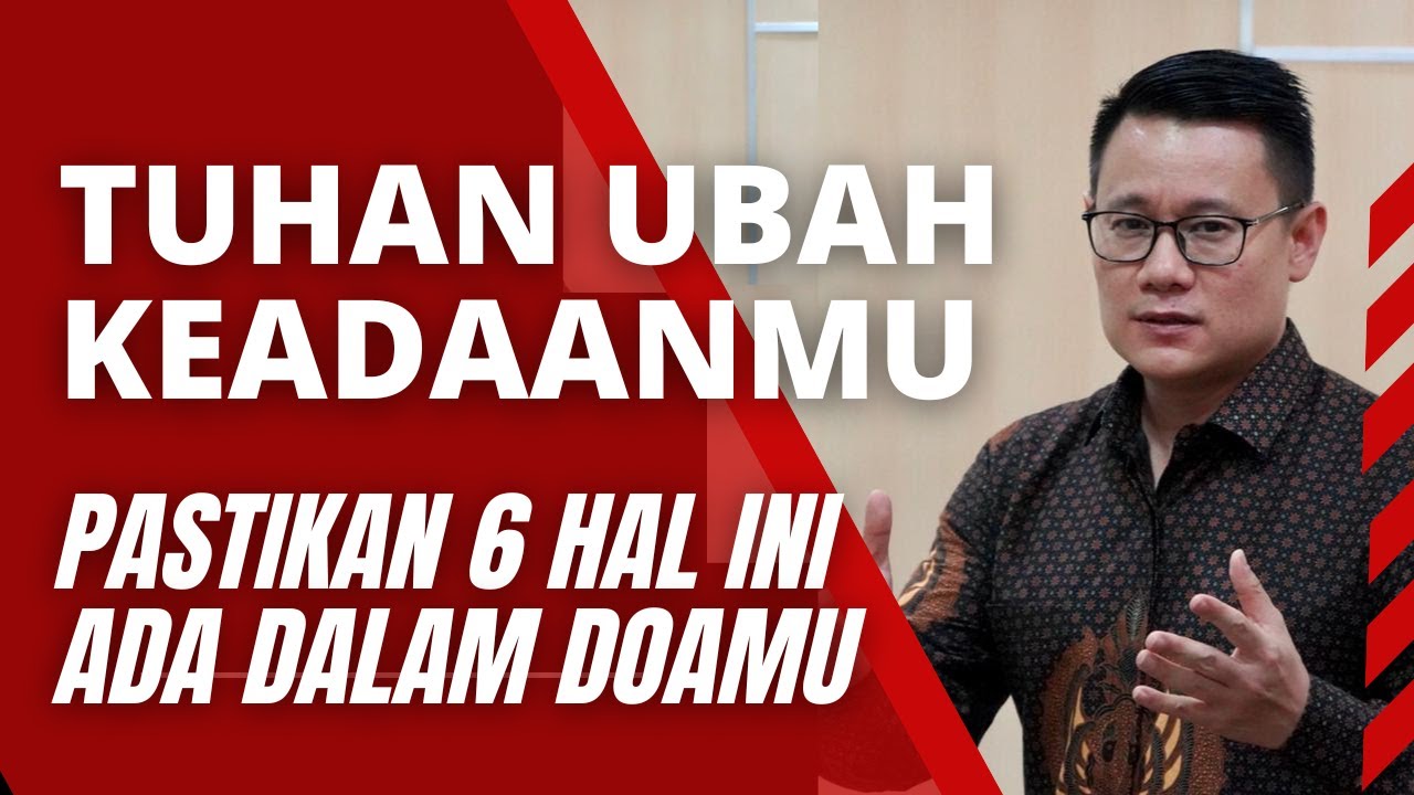 LAKUKAN 6 HAL INI DALAM DOA, RASAKAH HIDUPMU DIUBAH RAHMATNYA