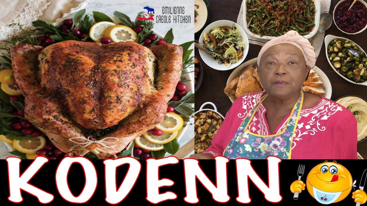 Vin Aprann Fè Kodenn | Kijan Pou Netwaye ak Kwit Kodenn | #thanksgiving #emiliennecreolekitchen
