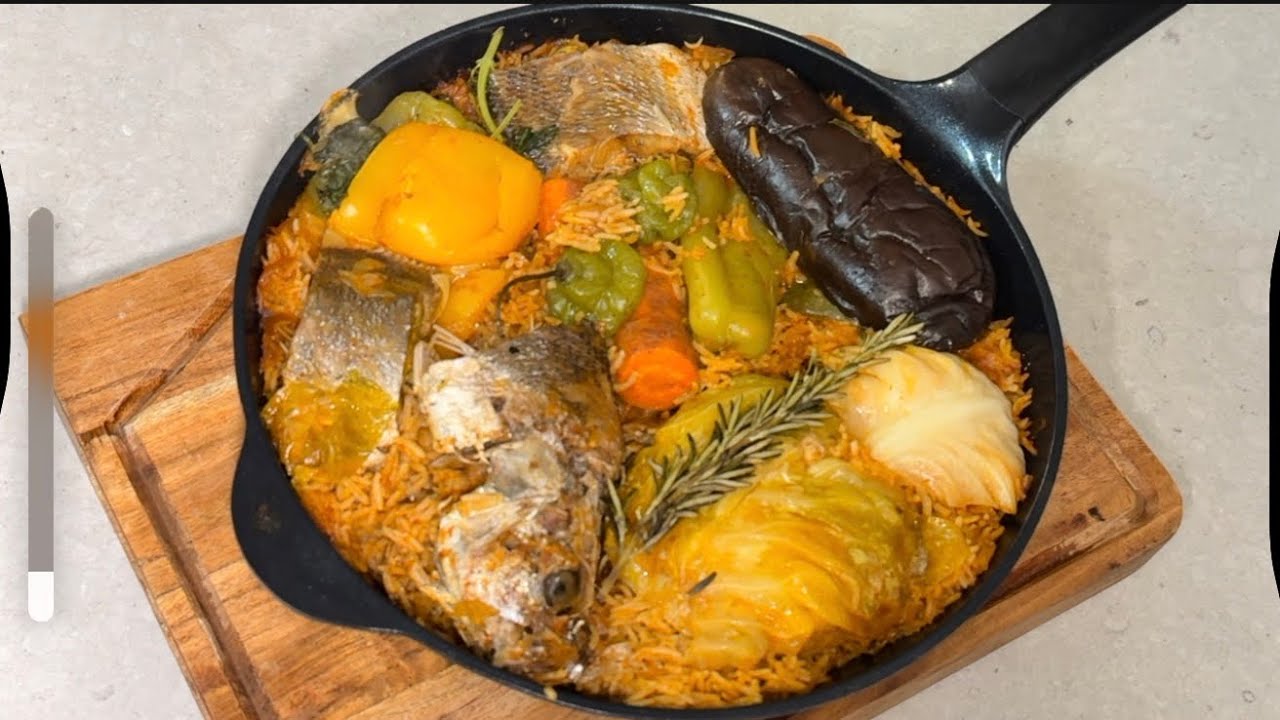 How to cook the most delicious fried rice fish ?/ fried rice fish #food #cooking #friedrice 