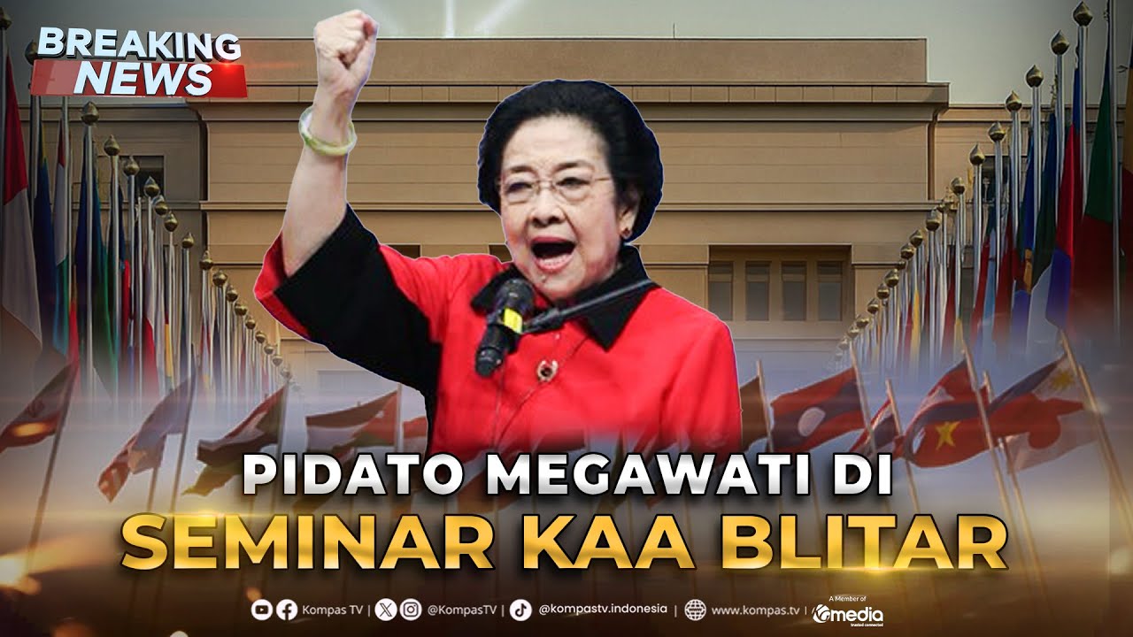 BREAKING NEWS - Pidato Ketum PDIP Megawati Soekarnoputri di Seminar KAA Blitar