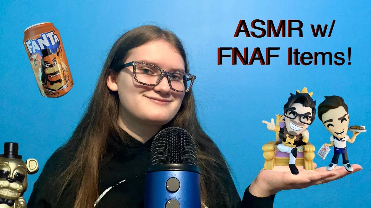 **ONLY** using FNAF items for ASMR!