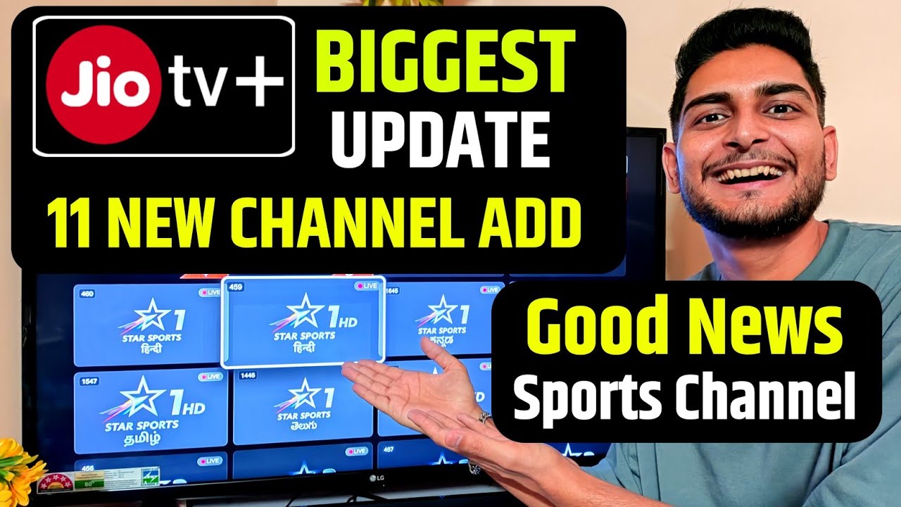 Jio TV + Biggest New Update | All Star Channel Play Direct JioTv Plus App | All Sports Include