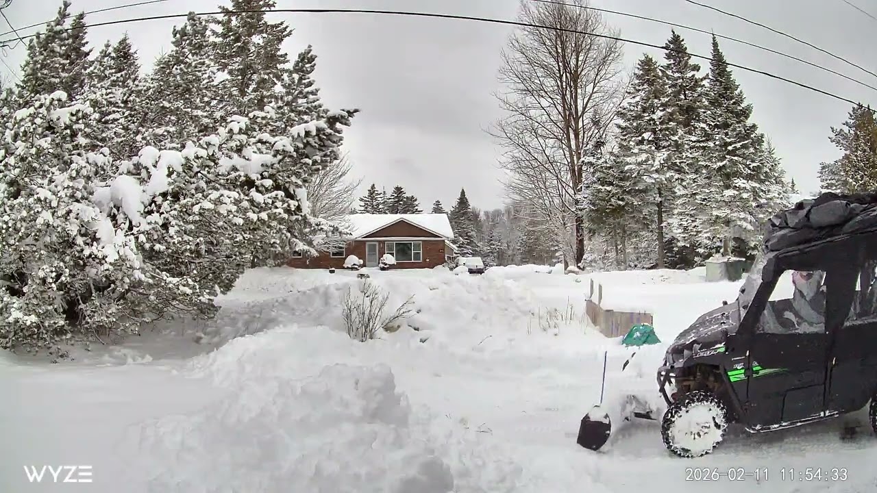  Unedited plowing. #teryx #kimpex #plowing #utv #sxs #snow #cutters #clickngo2 