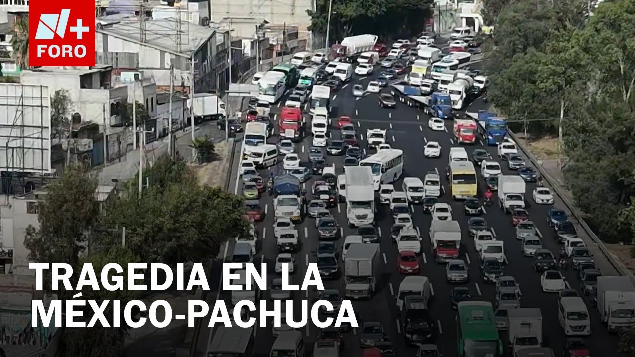 ¿Qué Pasó en la México-Pachuca? Caos Vial por Accidente