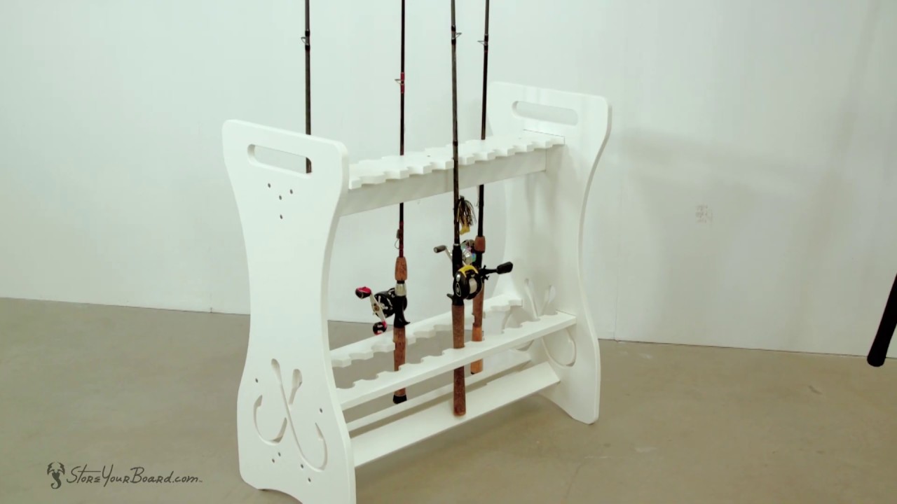 24 Fishing Rod Storage Rack | StoreYourBoard