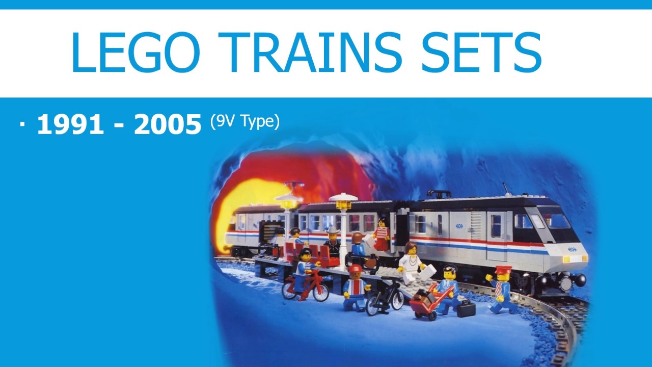 LEGO 9V Train History Year 1991 - Picture Review | 4536 | 4539 | 4543 | 4546 | 4551 | 4554 | 4558