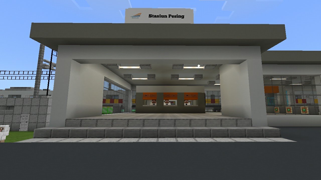 Bagi-Bagi Map Kereta V4.1 Minecraft