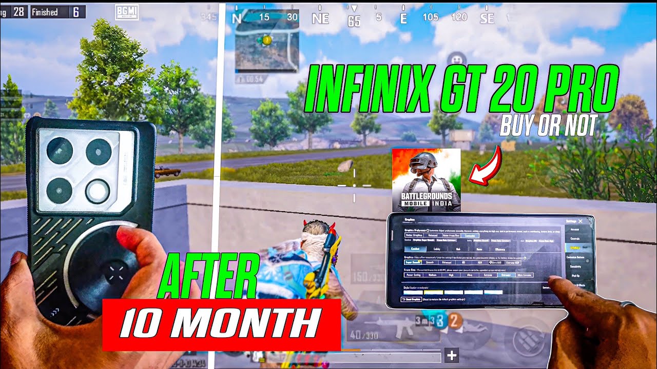 Infinix Gt 20 Pro After 10 Month For Gaming Review in 2025 ✅ | Bgmi new update | Flexo OP