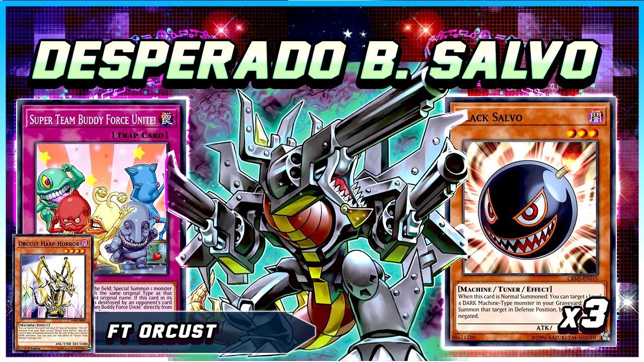 NEW DESPERADO SUPPORT! BLACK SALVO DESPERADO FT ORCUST SYNCHRO [Yu-Gi-Oh! Duel Links]