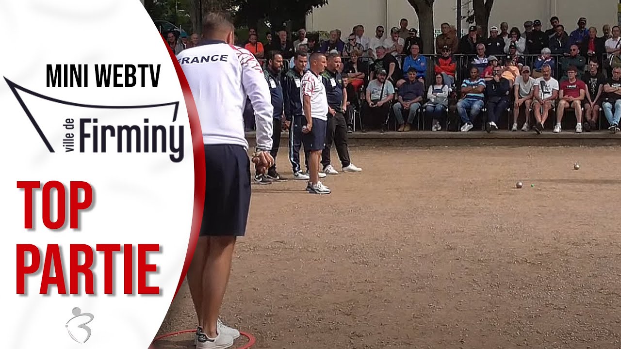 Top👍Finale ROCHER (France) vs FELTAIN - National Triplette Open de Firminy 2024 - TOP 1000+ Pétanque