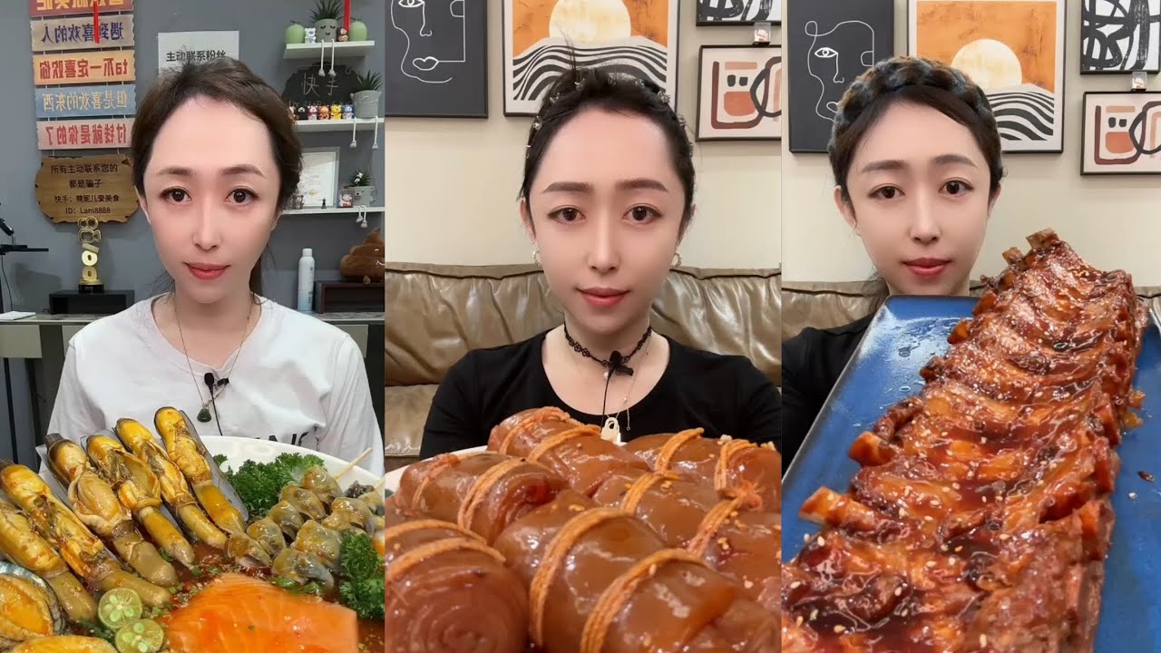 Mukbang #72 : Eat pig brain belly pork 🍖🍖, ,Noodles🍜🍜..#belly #mukbang #eatingshow #food  