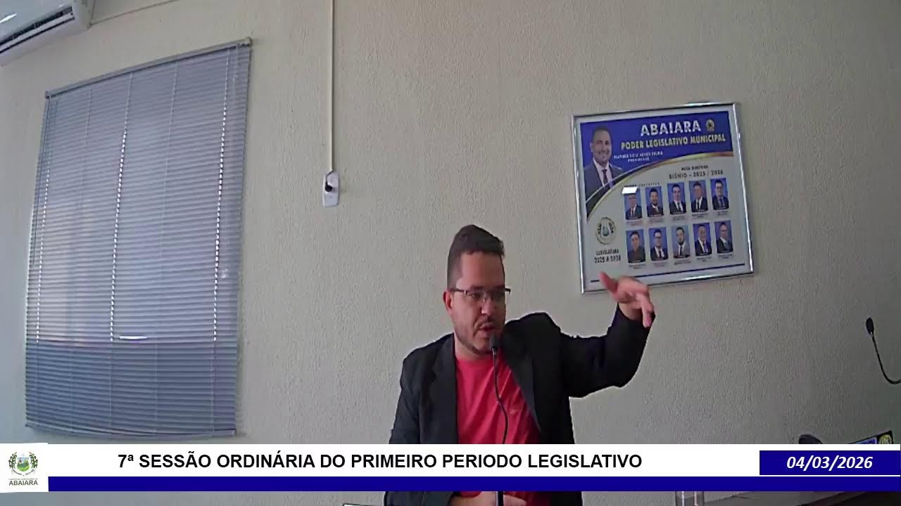 Transmissão ao vivo de Câmara Municipal de Abaiara