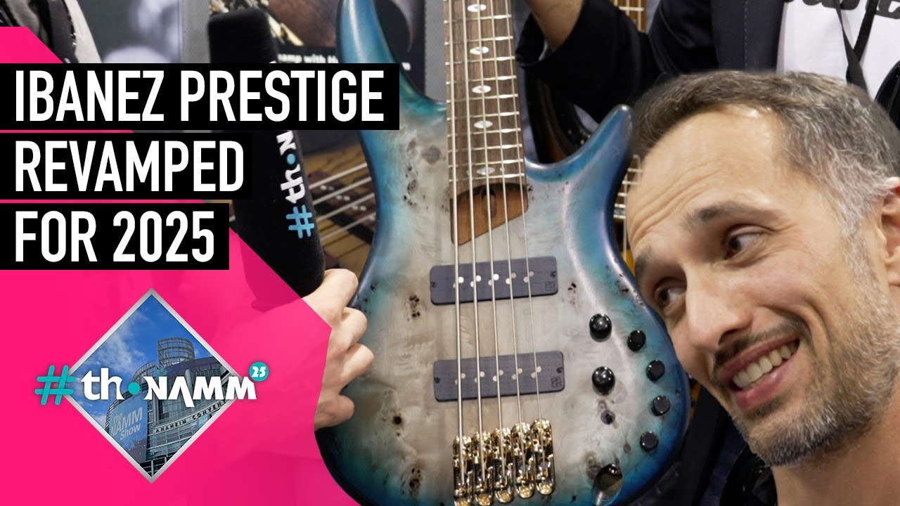NEW Ibanez Basses 2025 | Prestige SR | #ThoNAMM25
