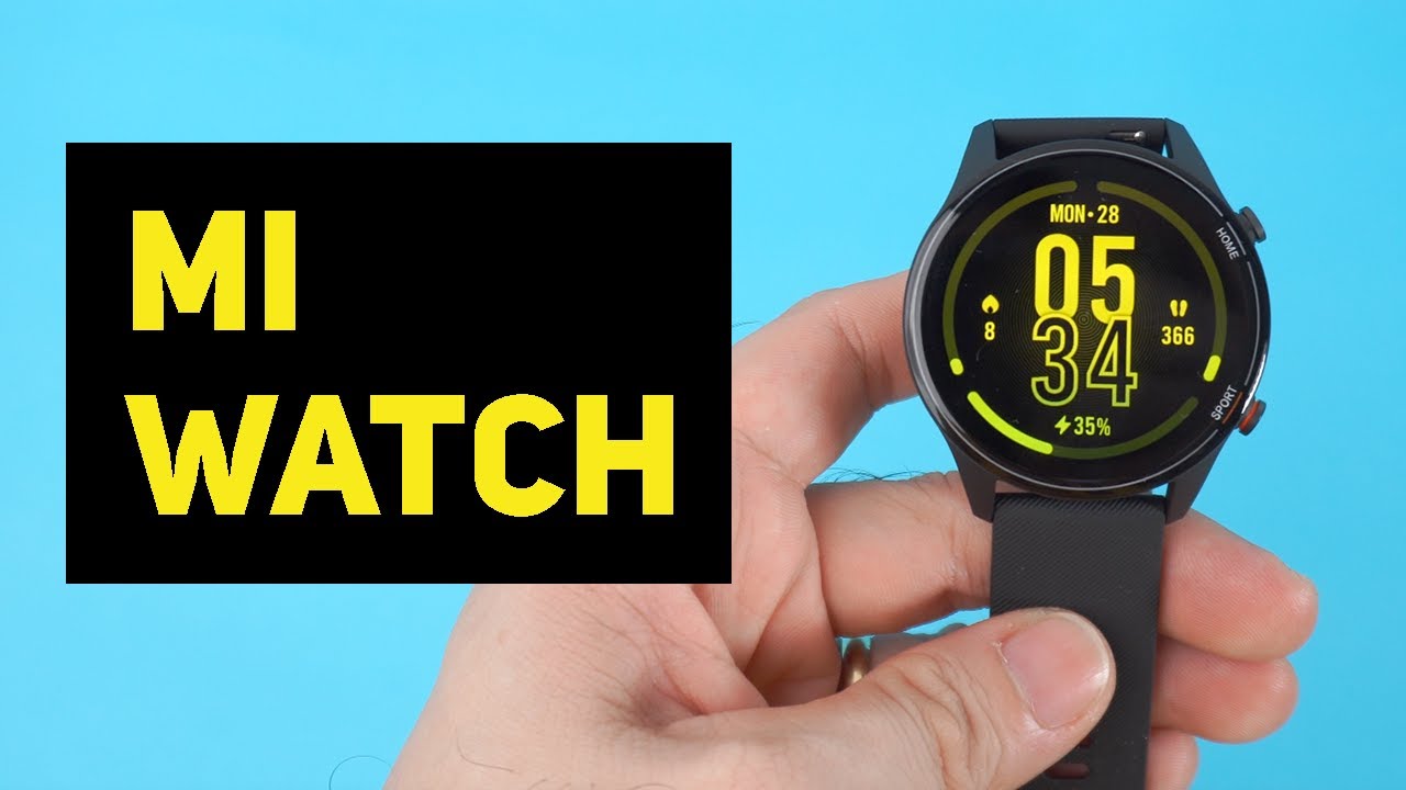 Распаковка, настройка и описание функций Mi Watch!