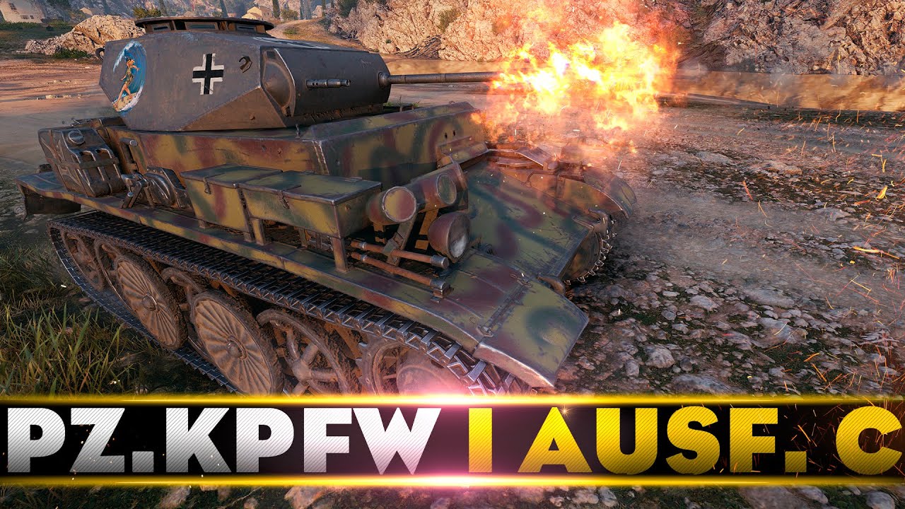 МАСТЕР-КЛАСС ПО ИГРЕ на Pz I C &bull; WoT Gameplay
