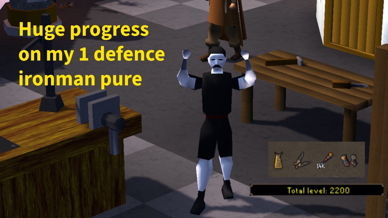 Spooned at Doom and 99 Crafting on my 1 defence ironman pure! Ep. 19 (OSRS)