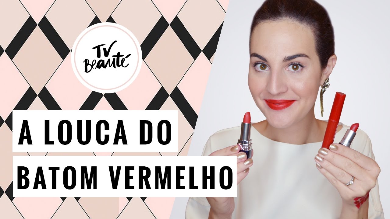 A louca do batom vermelho - TV Beauté | Vic Ceridono