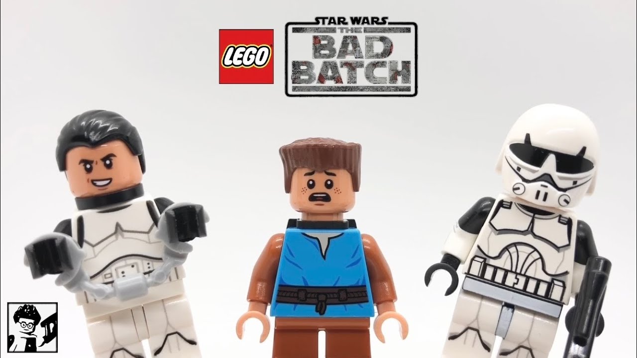 LEGO Bad Batch Ep. 14 “War-Mantle” Custom Minifigure Showcase!