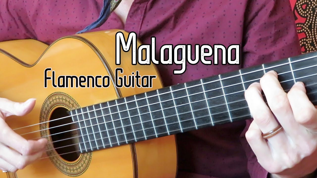 'Malaguena' Spanish Guitar | Flamenco Guitar TAB | Classical Guitar | Andrew Clegg