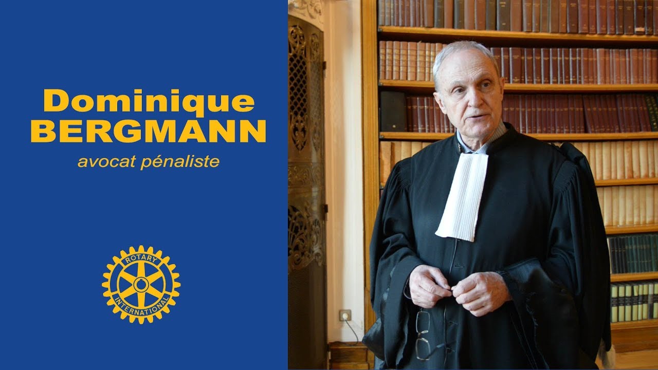 Portrait de rotarien - Dominique Bergmann