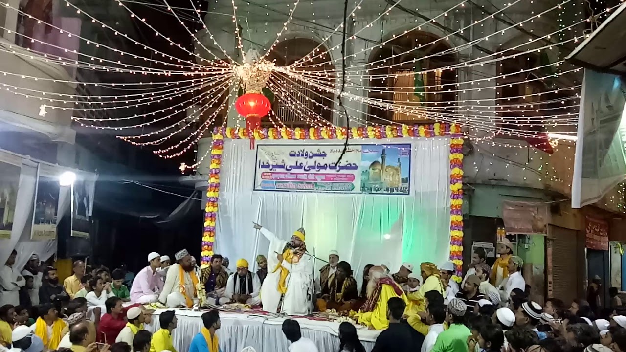 Gustakhe AbuTalib ke Muh pe Tamaacha by Allama Shabbir Ali Warsi at Banaras