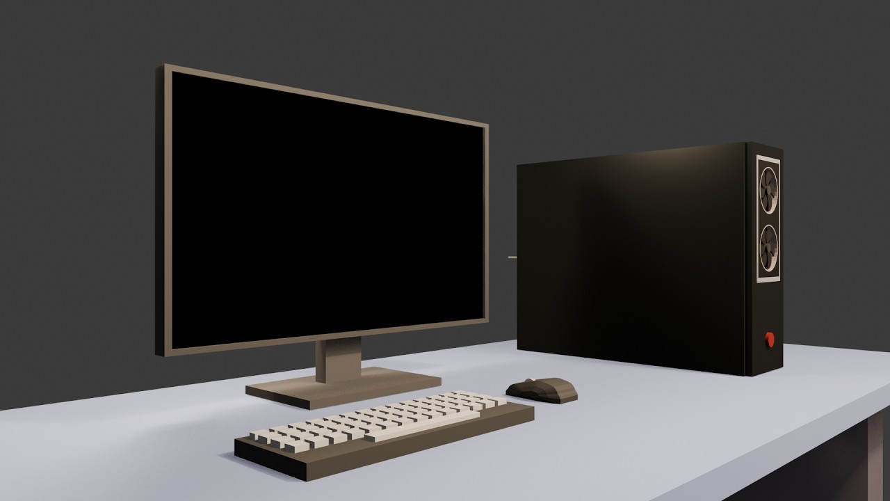 PC Assembly (simplified 3D animated)