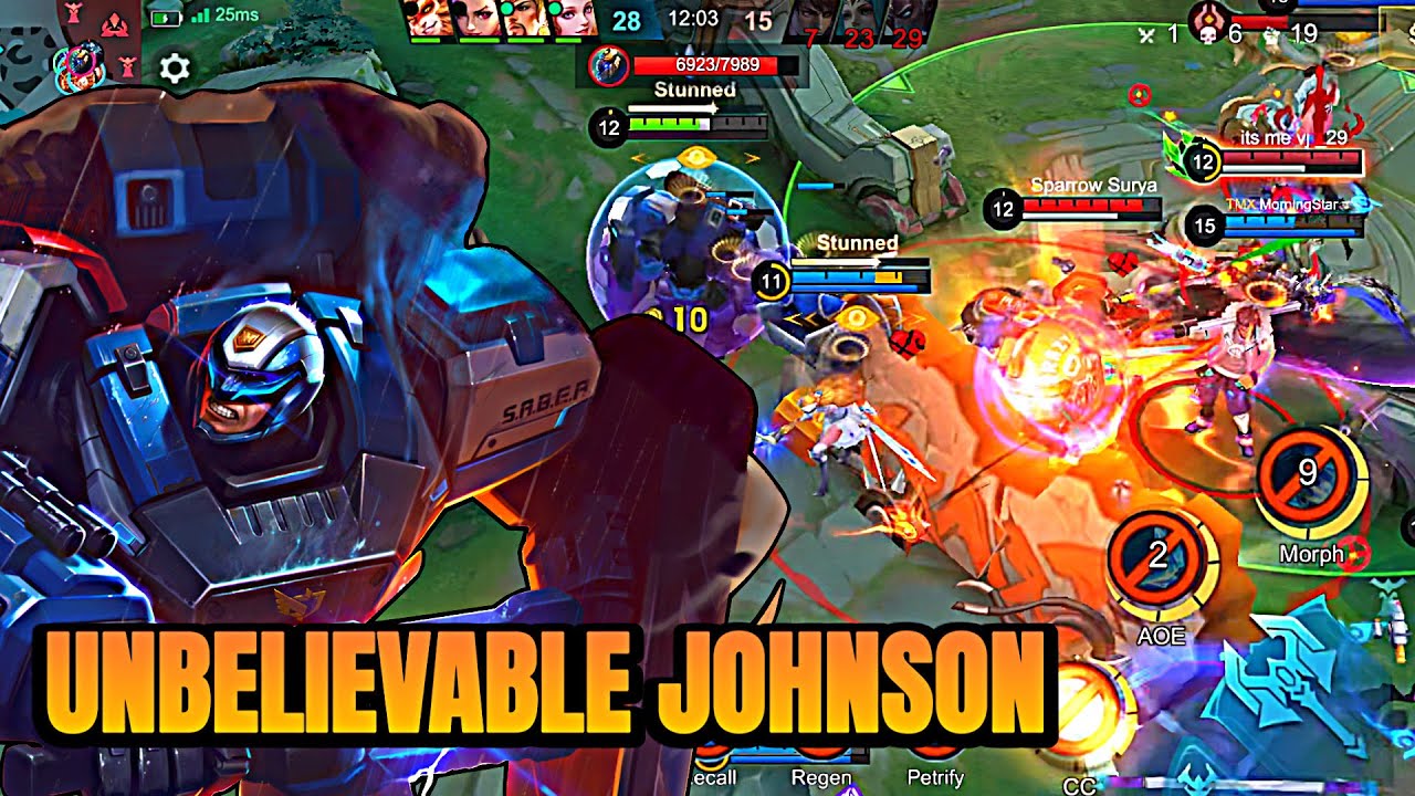 Unbelievable! Johnson's 21 Assists Performance | #mlbb #mlbbindia