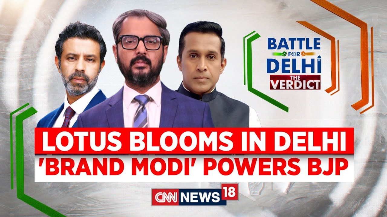 LIVE | BJP Wins Delhi Election 2025 | PM Modi's First Reaction After BJP's Bumper Victory | N18L