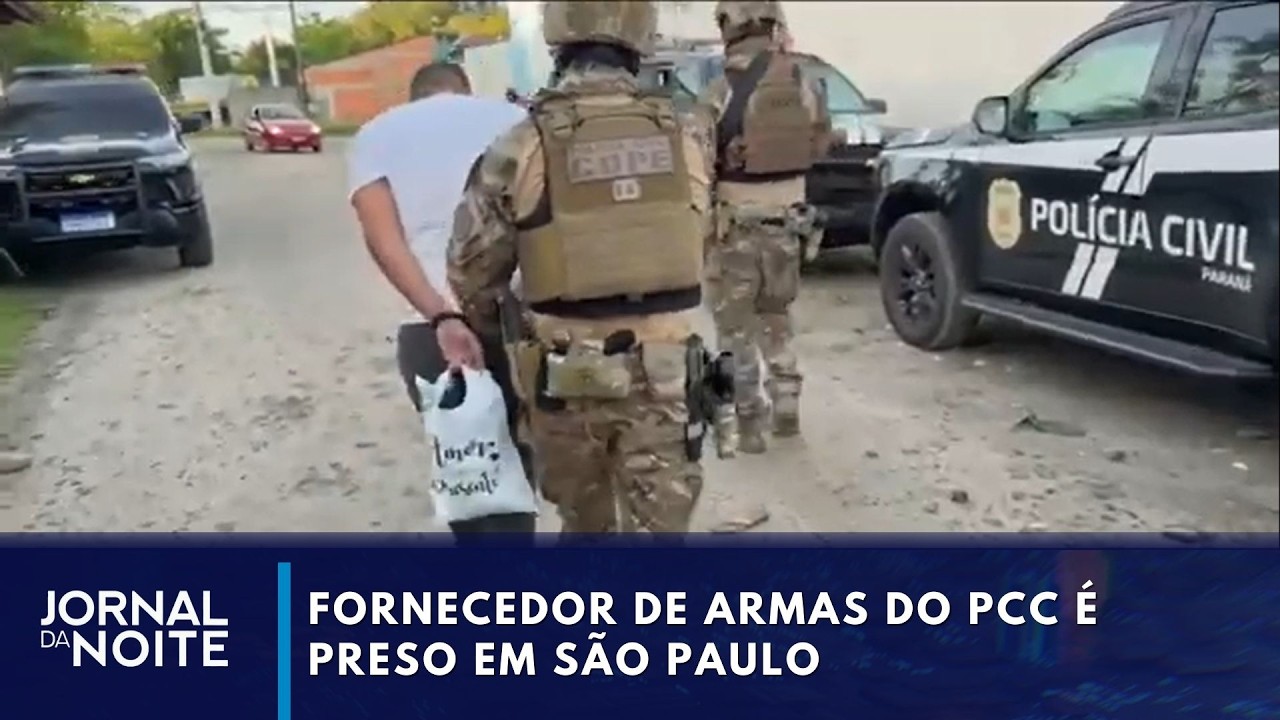 Fornecedor de armas do PCC é preso em São Paulo