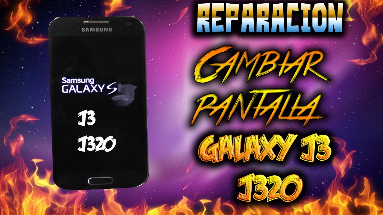Cambiar Pantalla Completa Samsung Galaxy J3 J320 LCD Completo De Manera Muy Facil.