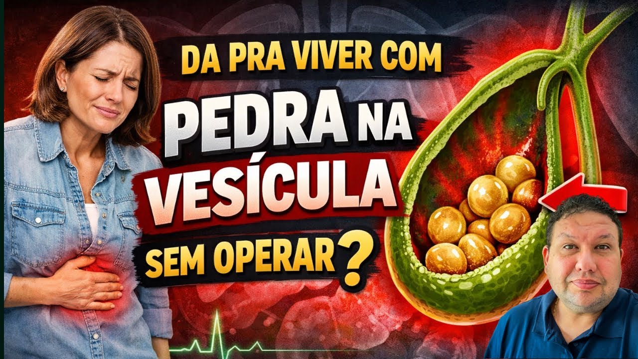 PEDRA NA VESÍCULA- Da para viver com pedra na vesícula sem precisar operar ?