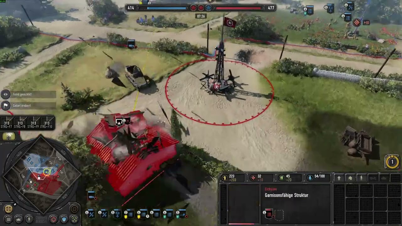 1 v 1 Company of Heroes multiplayer