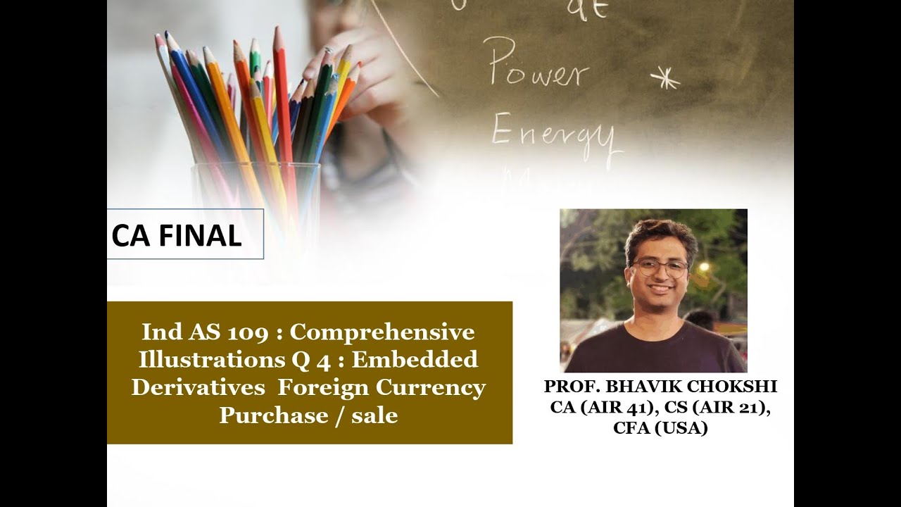 Financial Instrument - Embedded Derivatives - Illust. 6 Foreign Currency Derivative - CA Final FR