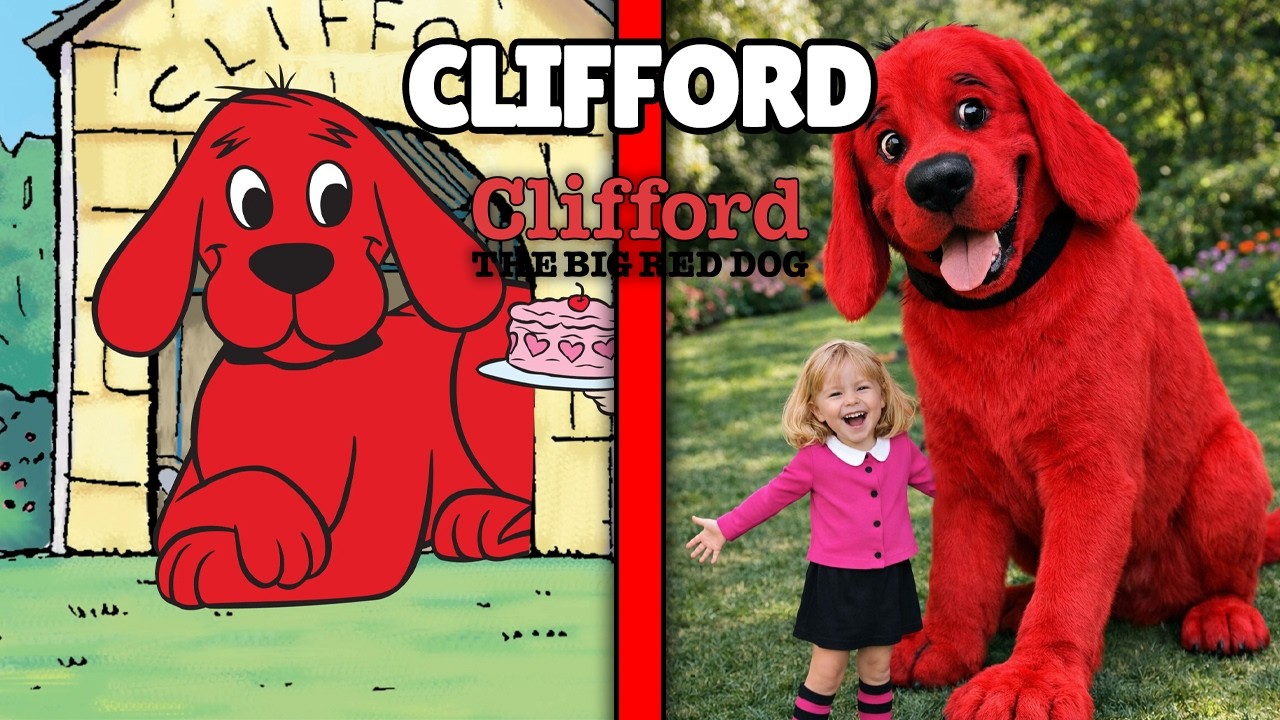 Clifford Personajes En La Vida Real!