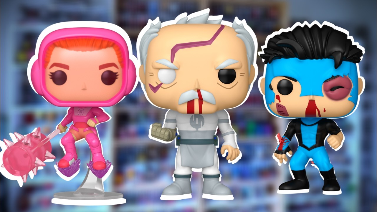 Новые фигурки Funko Pop! Invincible! А мы получили редкую версию Conquest??