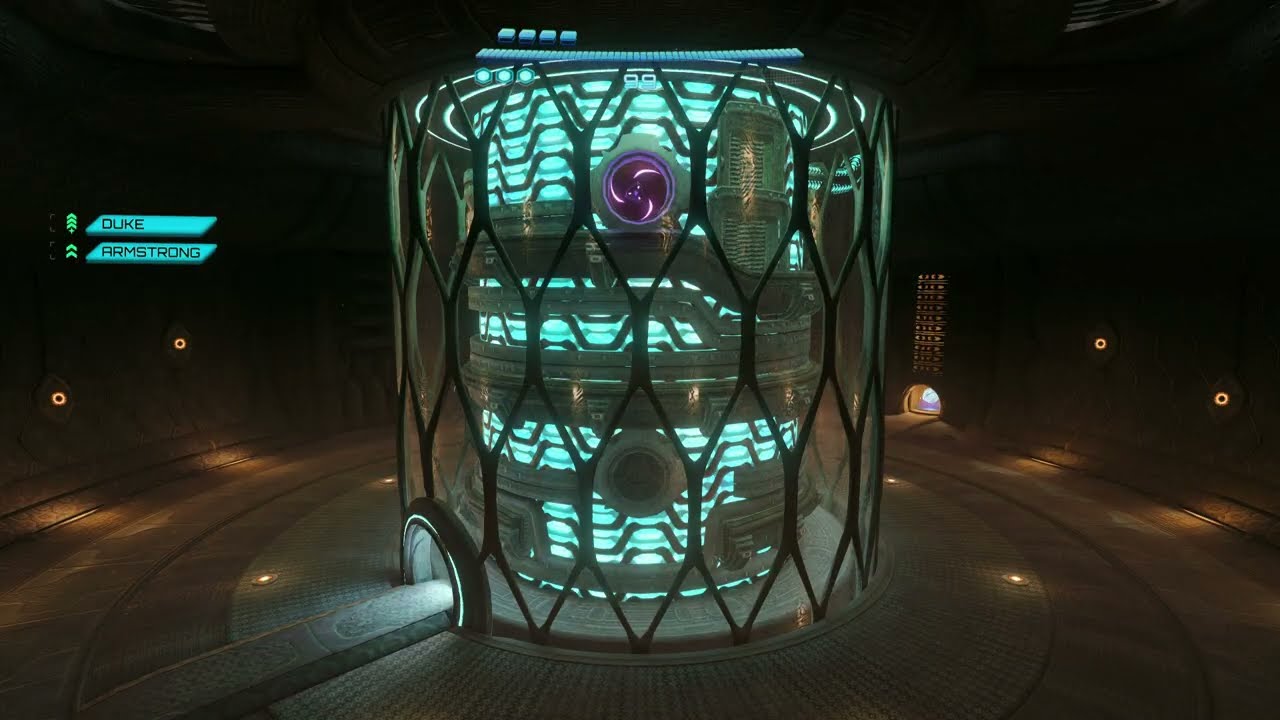 Metroid Prime 4 - Flare Pool: North Clamp: Charge Amplifier via Morph Ball Timer Gameplay Sequence