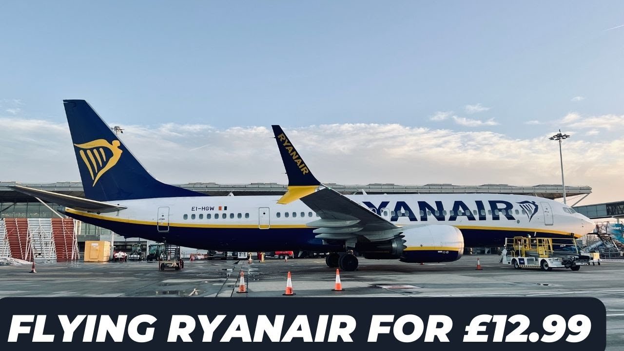 ✈ Trip report | Ryanair B737MAX | We LOVE £12.99 flights | London Stansted  - Dublin ✈