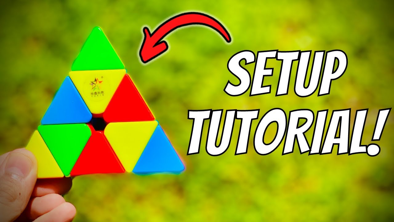 How I SETUP My Pyraminx Hardware | Yuxin Little Magic Pyraminx M - Setup Tutorial!